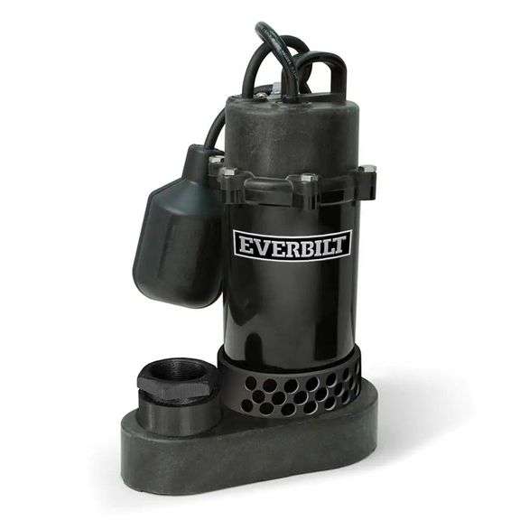 1/2 HP Aluminum Sump Pump Tether Switch image