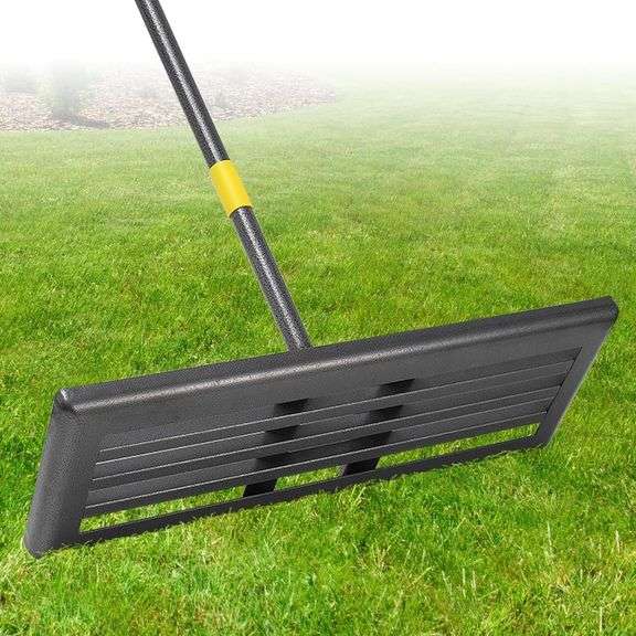 Professional Lawn Leveling Rake 30x10in image