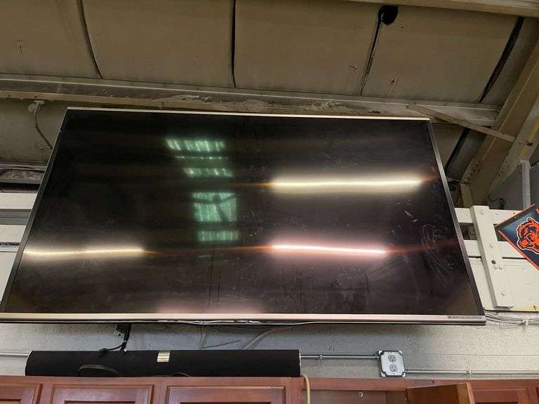 Sharp LC-80LE857U Flat Screen TV with Sound Bar image