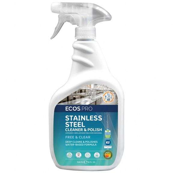 Metal Cleaner & Polish: Trigger Spray, 32 oz, 6 PK image