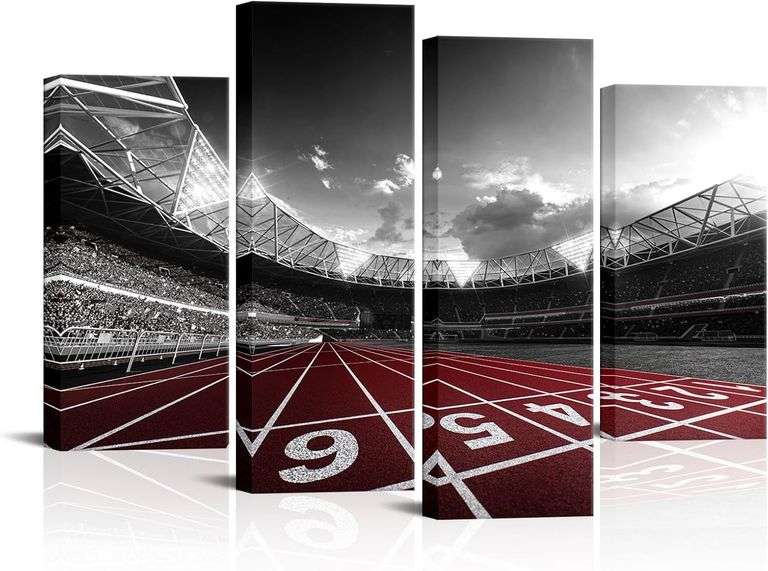 iKNOW FOTO 4pc Canvas Print Wall Art 48x33 image