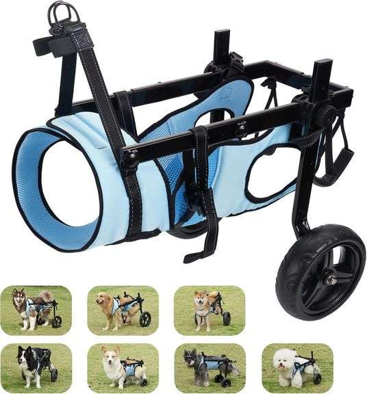 Dog/Cat Wheelchair for Hind Legs Mobility Aid image