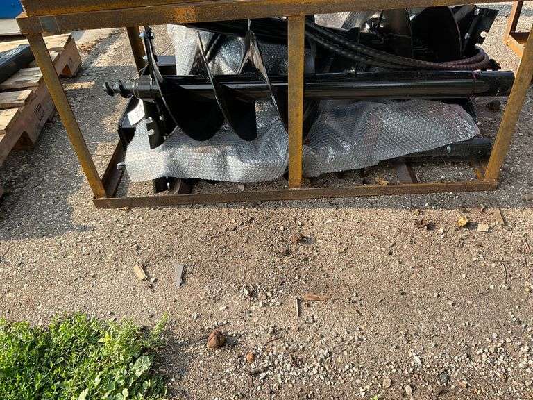 2025 CFG SSECAG-Y Skid Steer Auger Attachment with 3 Augers image