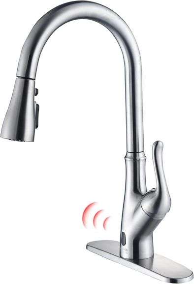 Touchless Kitchen Faucet, Pull-Down Spray image