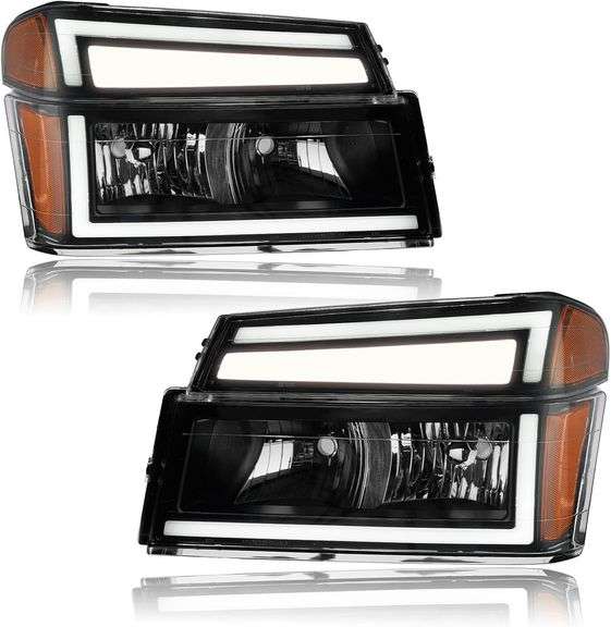 LED DRL Headlights for 04-12 Chevy Colorado image
