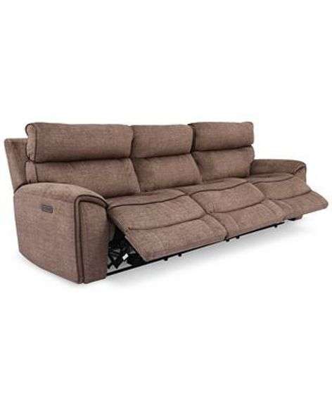 Macys Hutchenson 3pc Power Reclining Sectional Online Retail: $2797 image