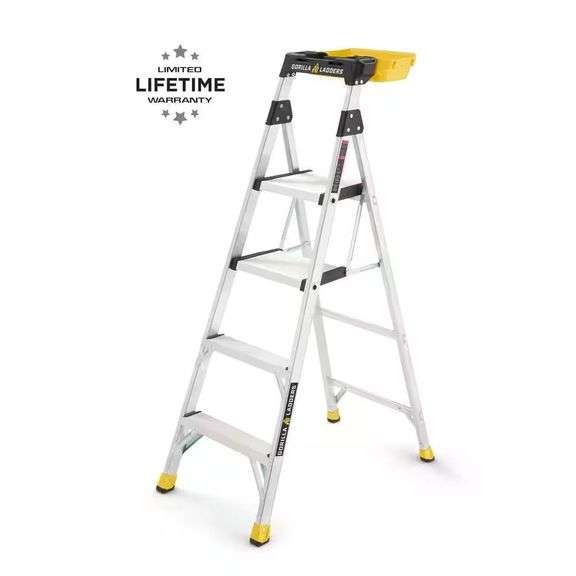 Gorilla Ladders 5.5 ft. Dual Platform Ladder image