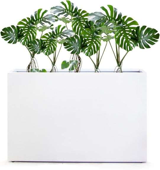 Metal Planter Box - Galvanized Steel, 35.5 24 12IN image