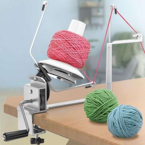 Yarn Winder, 15 oz, Sturdy Metal Ball Spinner image