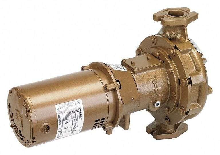 Potable Water Pump: 3-Piece, 3/4 HP, Flanged image