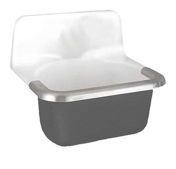 AMERICAN STANDARD Sink, Cast Iron, 14 1/8"x18 1/2" image