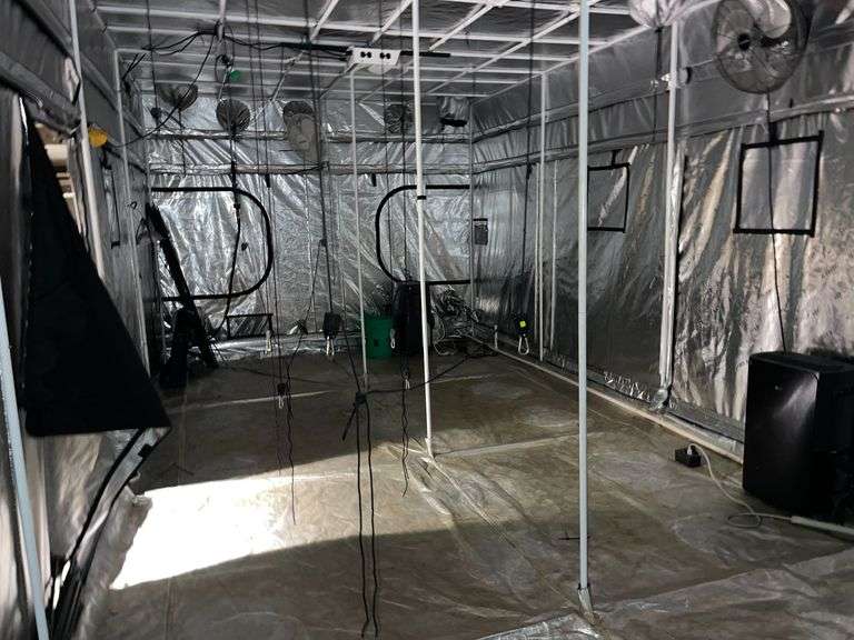 Gorilla Grow Tent with Contents inside Tent image