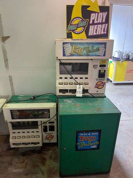 (2) Pull Tab Machines image
