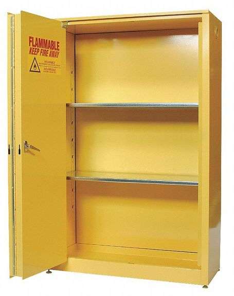 Flammables Safety Cabinet, 45 gal, 43x18x65 image