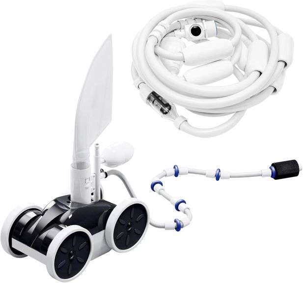 MAKHOON Pool Sweeper: Four Wheels, Better Cleaning image