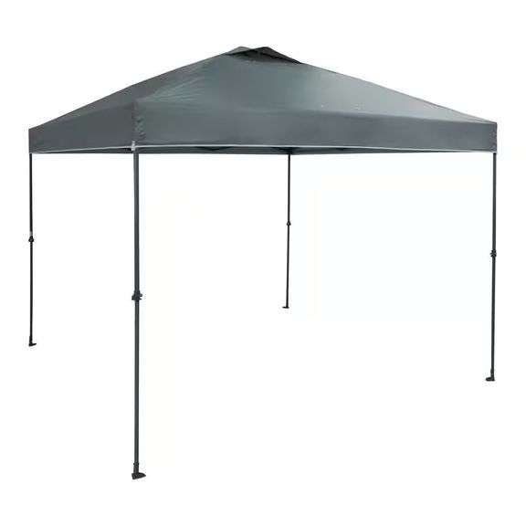 Everbilt 10 ft. x 10 ft. Grey Instant Canopy Tent image