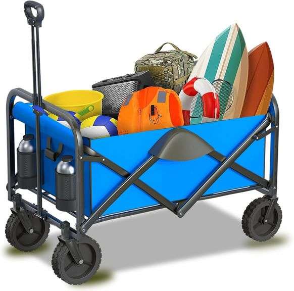 Collapsible Foldable Wagon - Outdoor Heavy Duty image