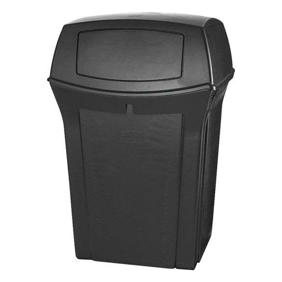 RUBBERMAID Trash Can, 24 3/4 in Dp image