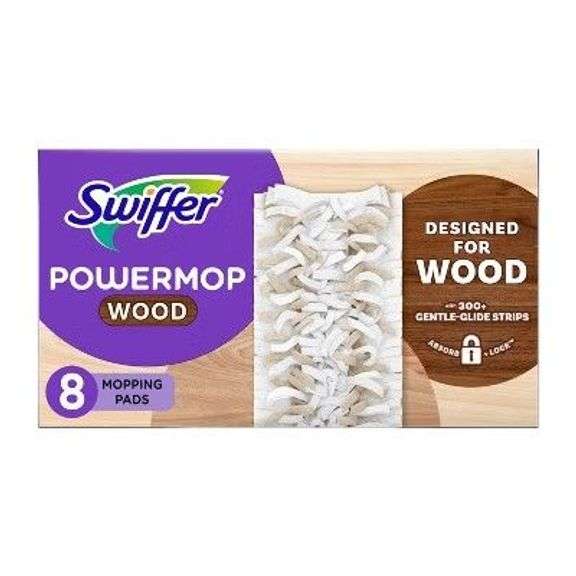 Swiffer PowerMop Wood Mopping Pads - 8ct image