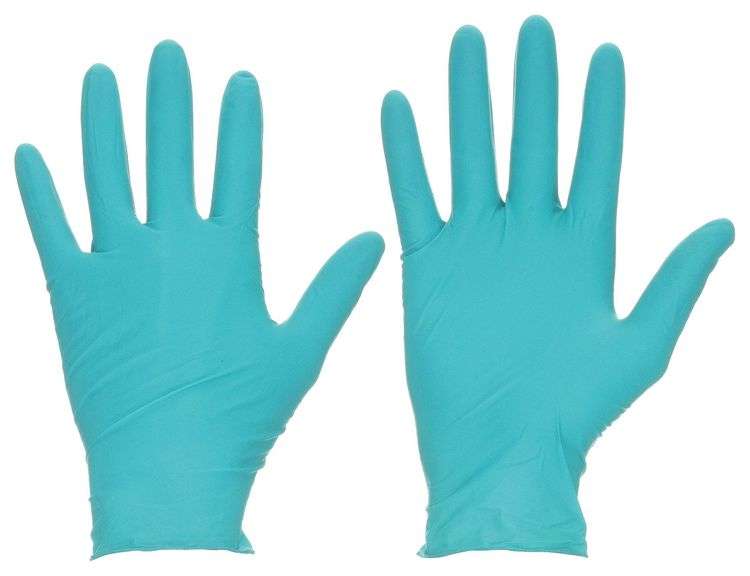 TOUCHNTUFF Disposable Gloves: 5 mil, Nitrile image