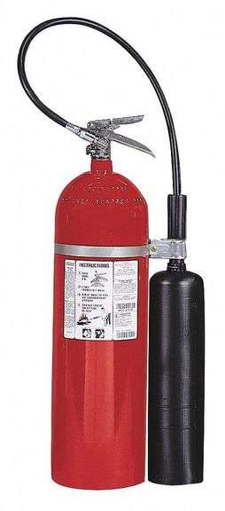 KIDDE Fire Extinguisher: 15 lb, 10B:C, CO2 image
