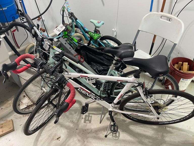 GMC Mens Road Bike, Giant Womens Bike, (3) Kids Bikes image