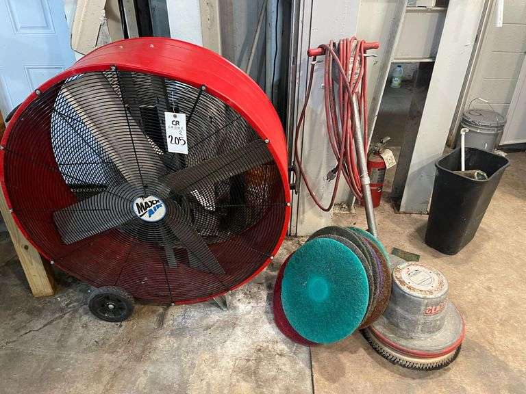 Large Shop Fan, Floor Maintainer image