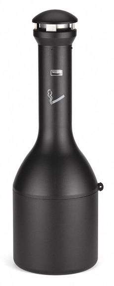 RUBBERMAID Cigarette Receptacle, 39 Ht, 13 Wd image