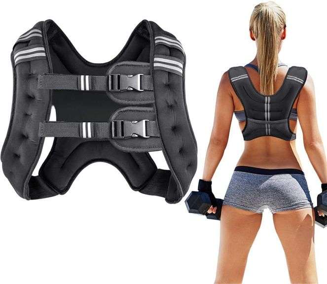 Prodigen Weighted Vest, 8-30 Lbs, Adjustable image