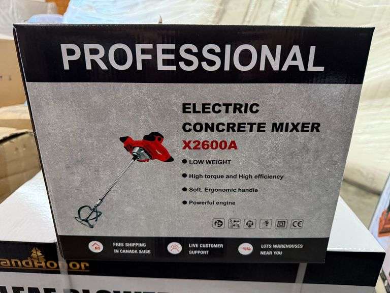 2025 Professional Electric Concrete Mixer X2600A image