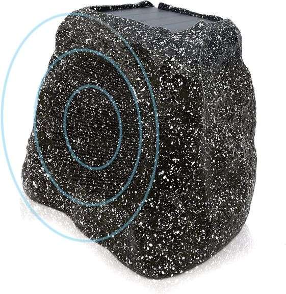 Herdio 8" Rock Speakers Outdoor IPX7 Waterproof image