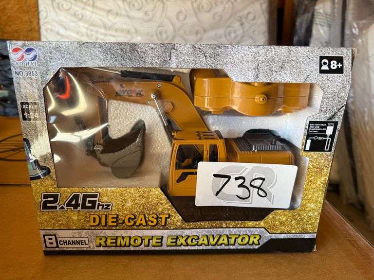 Die-Cast Remote Control Excavator image