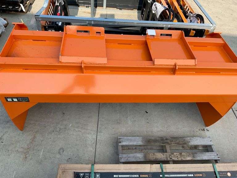 2025 Wolverine SP-15-84W Skid Steer Snow Pusher 84" image