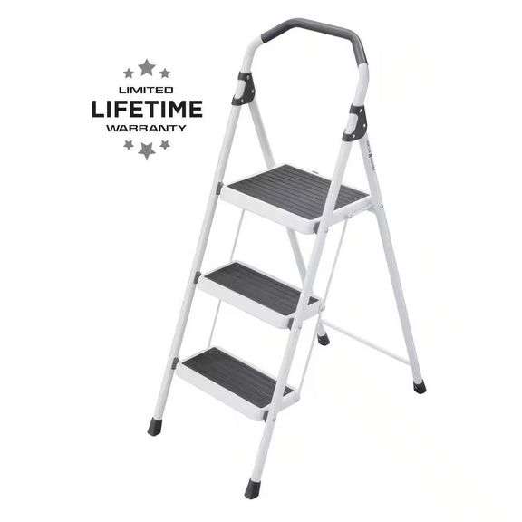 Gorilla Ladders 3-Step Lightweight Steel Ladder image