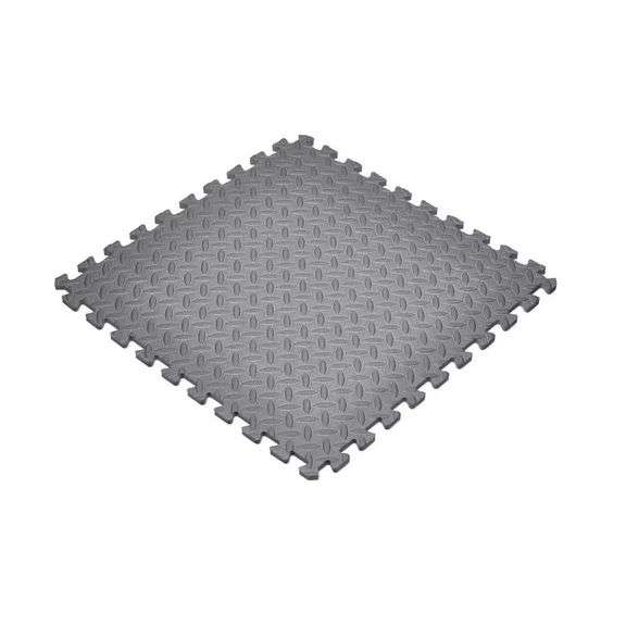 Gray 24x24x0.5 Foam Flooring Tiles (6 Tiles/Case) image