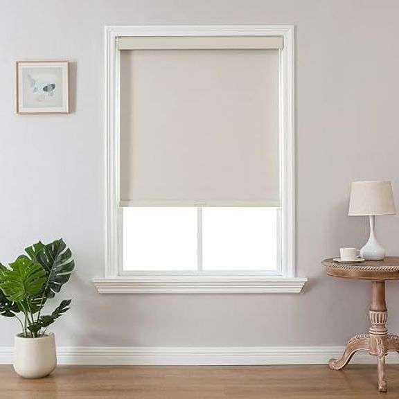 Joydeco Blackout Roller Shades 35" W x 75" H image
