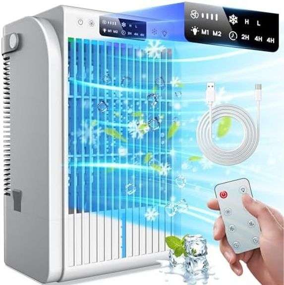 AI Portable AC Unit, 3 Speed, 1500ML, JYew image