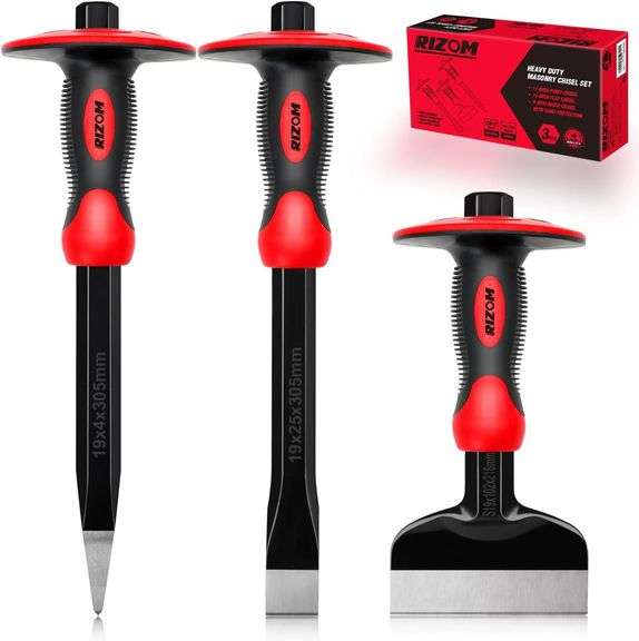 Rizom Chisel Set, Hand Protection, 3 Pcs image