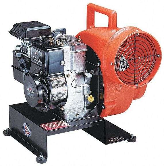 ALLEGRO Blower: 5 hp, 8 in Dia, 1,390 cfm Max image