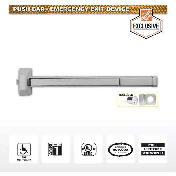 Commercial Rim/Panic Exit Device - 6-Pin SC4 image