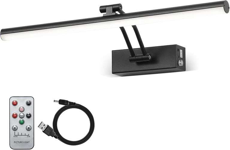 FUNCHDAY Wireless Picture Lights, 16  Art Light image
