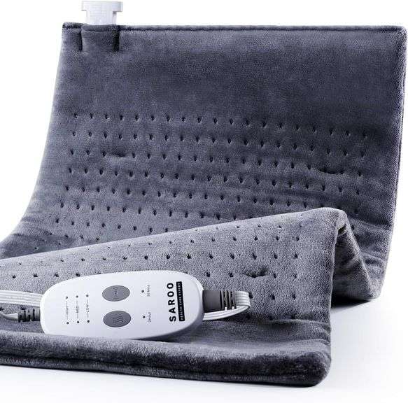 SAROO Heating Pad, 12"*24", Dark Grey image