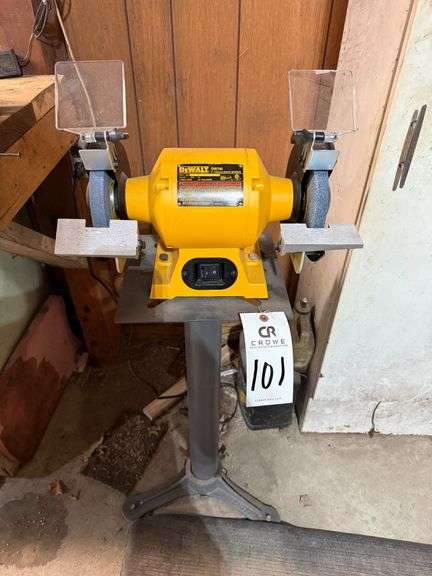 DeWalt DW756 6" Bench Grinder on Stand image