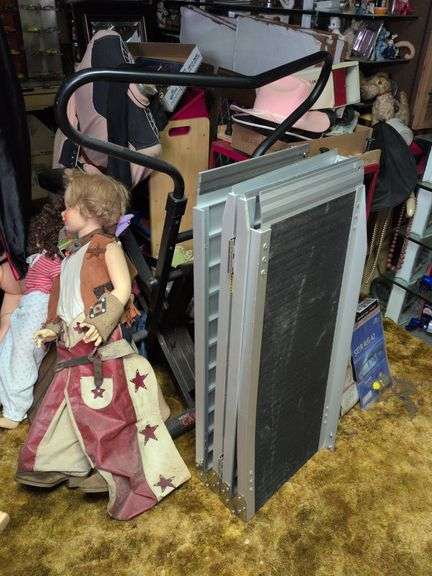 Weslo Cardio Glide excersice machine and ZMZ metal ramps image