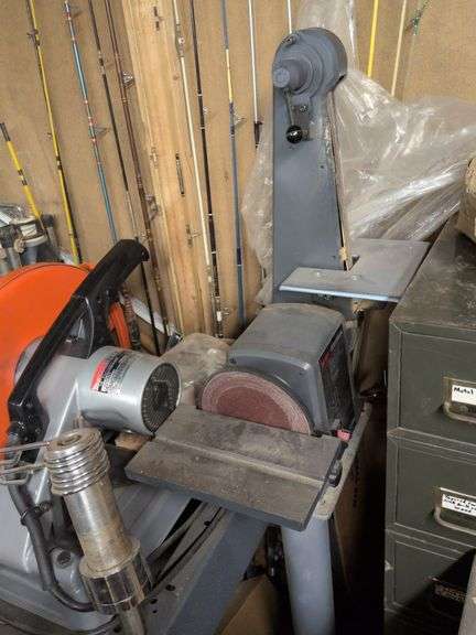 Craftsman 1" x 42" Belt 6" disc grinder/sander image
