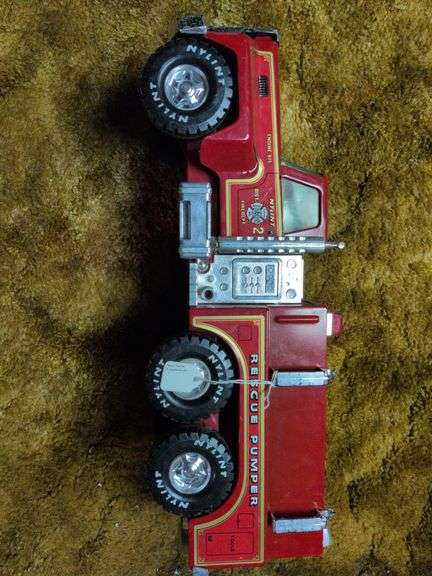 Nylint Ford rescue pumper fire truck image