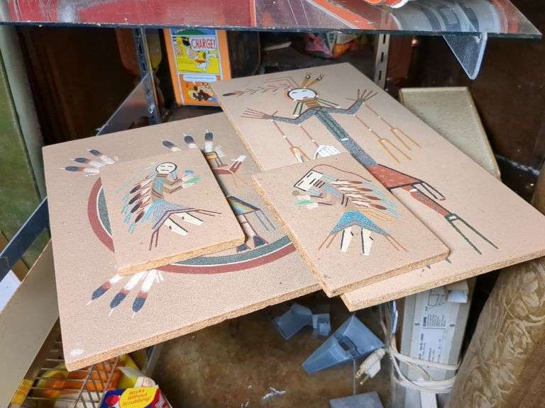 4 Pieces of Sand Art image