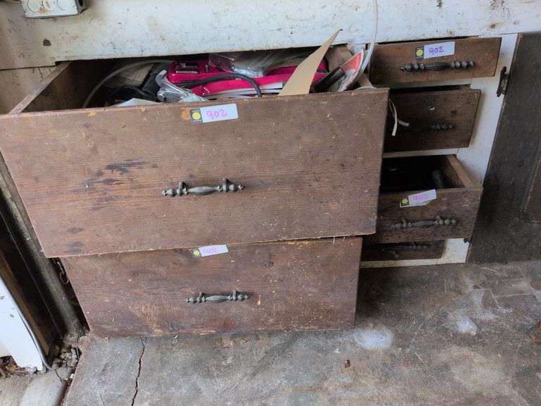 4 drawers: chisels, punches, wrenches and misc. image
