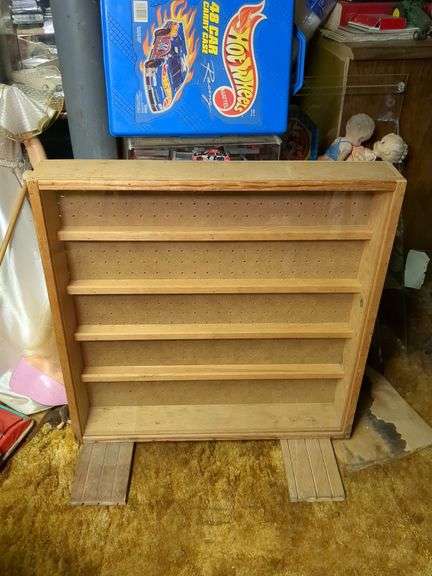 Wooden display case image