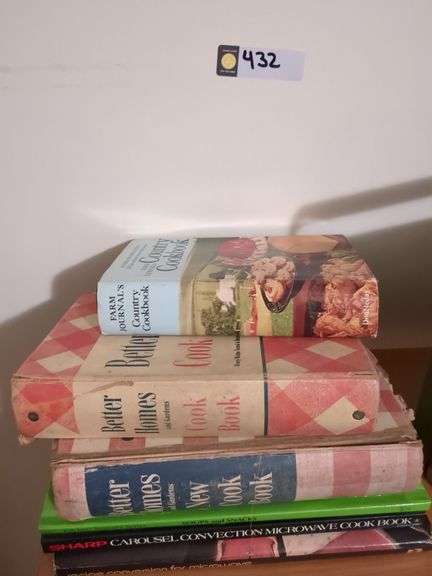 Farm Journal country cookbook 2 Better Homes and Gardens vintage cookbooks 3 other misc cookbooks image